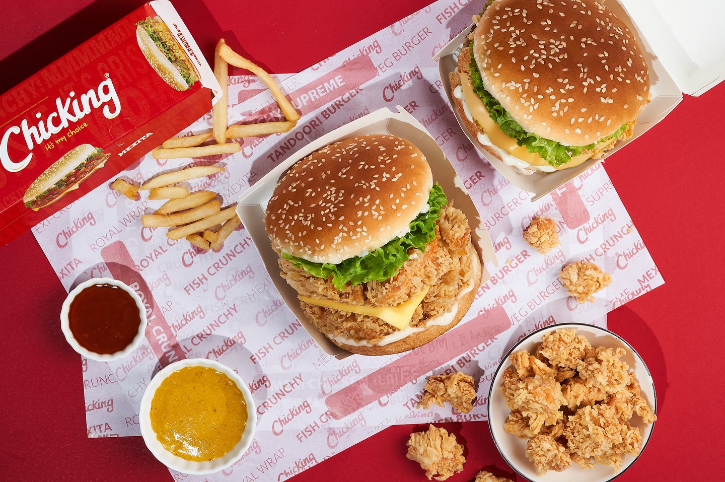 Chicking menu variety